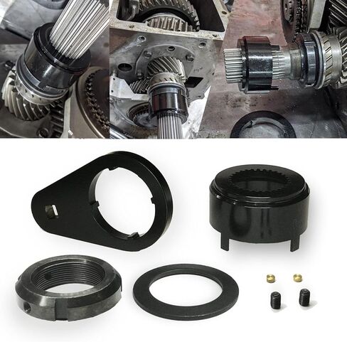 مفتاح ربط 5 تروس ومجموعة تركيب صامولة قفل تروس من المستوى 5، 4x4 29 Spline و4x2 31 مخرج Spline، مناسب لمحرك الديزل Cummins موديل NV4500&Nv4500hd 1/2 بوصة (8 عبوات) in Kuwait