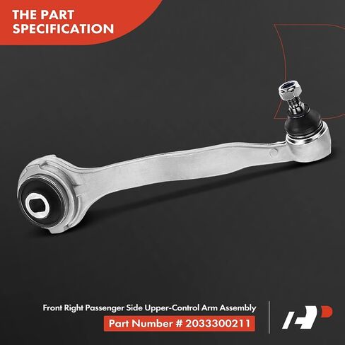 A-Premium 10Pc Front Suspension Kit, Upper & Lower Control Arm, Inner & Outer Tie Rod End, Sway Bar Link, Compatible with Mercedes Benz C230/240/280/320/350 2001-2007 & CLK320/350/500/550 2003-2009 in Saudi Arabia
