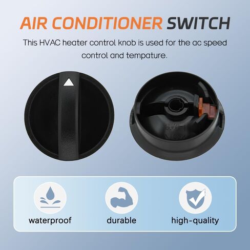 1PCS AC Heater Blower Fan Control Knob Compatible with 2005 2006 2007 2008 2009 2010 2011 Toyota Tacoma Replaces# 65551820A 758695 Set of 1 in Saudi Arabia