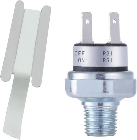 2 حزمة مفتاح ضغط 90-120 رطل لكل بوصة مربعة مفتاح ضغط ضاغط الهواء 1/8 "-27 NPT مفتاح ضغط الهواء 24 فولت 12 فولت مفتاح ضغط خزان الهواء عالي 120 رطل لكل بوصة مربعة مفتاح ضغط 90 رطل لكل بوصة مربعة للتحكم في الضغط in Kuwait
