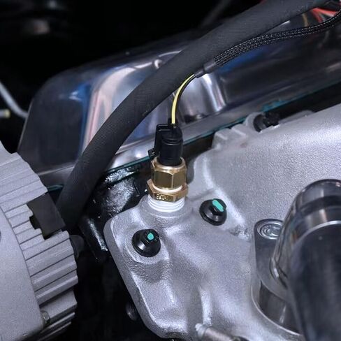 Universal 1/8" NPT Engine Cooling Fan Temperature Sensor Switch (170°F On- 155°F Off) Electric Fan Thermostat Switch in Saudi Arabia