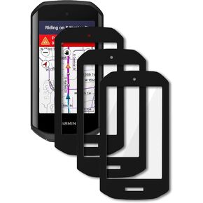 واقي الشاشة الزجاجية لـ Garmin Edge 1050 [3pcs] ، التغطية الكاملة ، الزجاج المقسى ، صلابة 9 ساعات ، خالية من الفقاعات الخالية من الفقاعات. in Kuwait