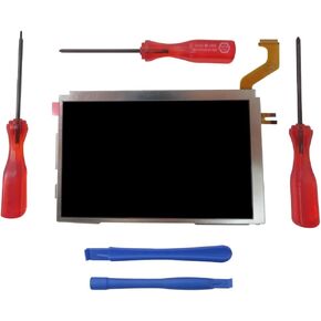 استبدال شاشة أعلى شاشة جديدة لـ Nintendo 3DS الجديد ، شاشة شاشة LCD العلوية لـ Nintendo 3DS XL W/Tools in Kuwait