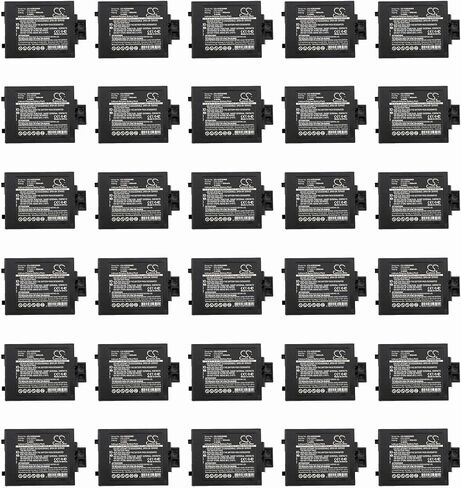 (30 حزمة) بطارية XSP لـ Vocera B3000e ، B3000N ، شارة الاتصالات B3000 950mAh PN 230-02020 in Saudi Arabia