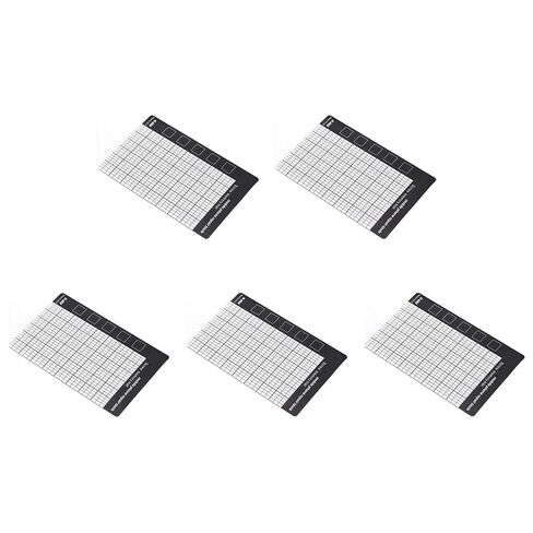 حصيرة المشروع القابلة لإعادة الكتابة ، 5pcs مشروع Magnetic Project Mat Memory Chart Phone Work Work Replitable REWRYBLION REWRIME in Kuwait