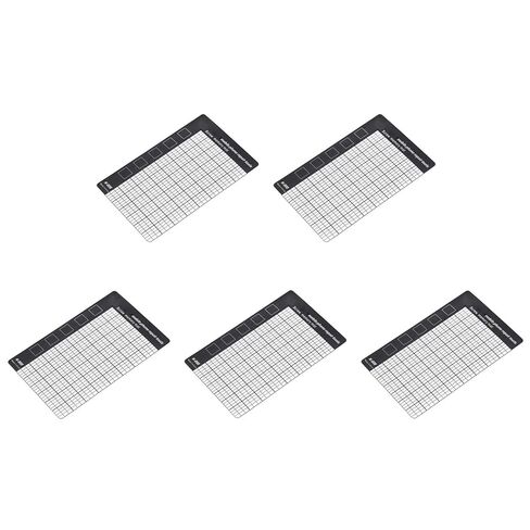 حصيرة المشروع القابلة لإعادة الكتابة ، 5pcs مشروع Magnetic Project Mat Memory Chart Phone Work Work Replitable REWRYBLION REWRIME in Kuwait