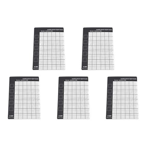حصيرة المشروع القابلة لإعادة الكتابة ، 5pcs مشروع Magnetic Project Mat Memory Chart Phone Work Work Replitable REWRYBLION REWRIME in Kuwait