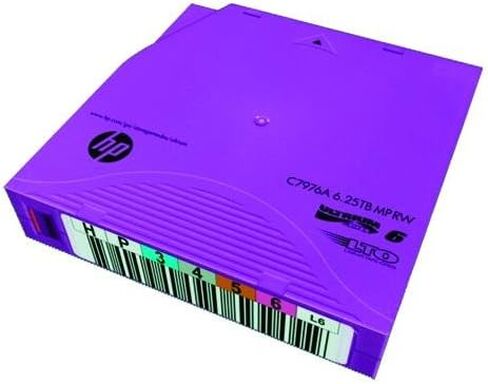 HP LTO-6 RW Custom Label 20 TAPES in Saudi Arabia