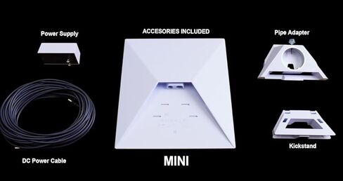 STARLINK Spacex Internet Kit Satellite - HOTERINE 4ND Gen Mini Star Link مع تقنية صفيف الطور - روابط النجوم عالية السرعة لرقابة الإنترنت لتحسين التنزيل وتحميل RV Mesh in Saudi Arabia
