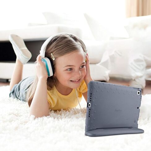 Procase Kids Case for iPad 9th Generation/iPad 8/iPad 7 ، iPad 10.2 Case 2021 2020 2019/iPad Air 10.5/iPad Pro 10.5 kids case ، frackproof lightweight with convertible hand -blue -blue in Saudi Arabia