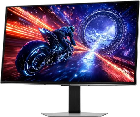 SAMSUNG 27" Odyssey OLED G6 G60SF QHD QD-OLED Gaming Monitor, 500Hz Refresh Rate, 0.03ms (GtG) Response Time, G-Sync Compatible, VESA DisplayHDR TrueBlack 500, LS27FG602SNXZA, 2025, 3 Yr Warranty in Saudi Arabia