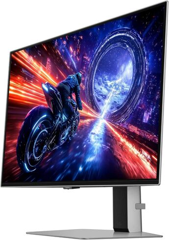 SAMSUNG 27" Odyssey OLED G6 G60SF QHD QD-OLED Gaming Monitor, 500Hz Refresh Rate, 0.03ms (GtG) Response Time, G-Sync Compatible, VESA DisplayHDR TrueBlack 500, LS27FG602SNXZA, 2025, 3 Yr Warranty in Saudi Arabia