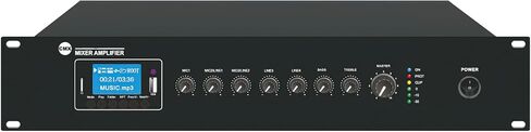 CMX Audio EA-60AW Wi-Fi/Internet Dreaming Amplifier ؛ دعم USB/SD/FM/Bluetooth ؛ 60W مصنفة الإخراج. مؤشرات LED التحكم في مستوى الصوت ؛ دائرة قصيرة ، مقطع ، حماية زائدة وحماية عالية للإيقاع in Kuwait
