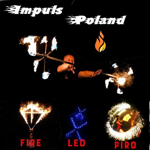 Lotus Pair of Handmade Fire Fans for Dance & Performance - Professional Sturdy with Kevlar Wicks, Durable Steel Frame & Powder Coating, Ideal for Fire Shows & Festivals in Saudi Arabia