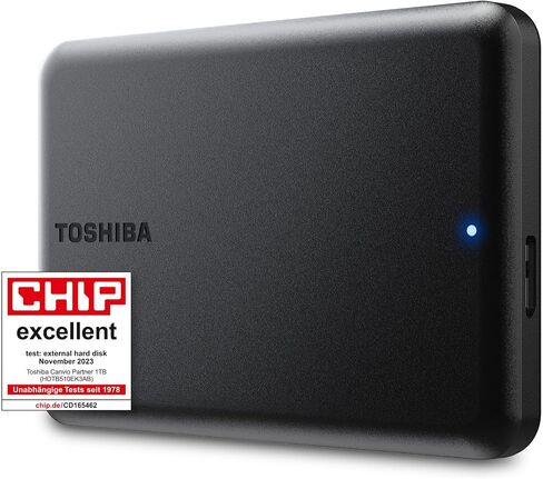 Toshiba 4TB Canvio Ready – 2.5 inch Portable External Hard Drive with SuperSpeed USB 3.2 Gen 1, Compatible with Microsoft Windows 7, 8 and 10, Black (HDTP340EK3CA) in Saudi Arabia