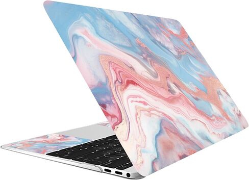 ملصقات كمبيوتر محمول من Creatcabin الرخام شارات 15 × 10.6in Netbook Laptop Skin Skin Sticker Universal Cover Cover Cover Cover Cover Provid in Saudi Arabia
