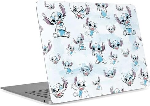 Skinit Decal Laptop Skin Compatible with MacBook Air 13in Retina (2018-2019) - Officially Licensed Disney Lilo and Stitch Close Design in Saudi Arabia