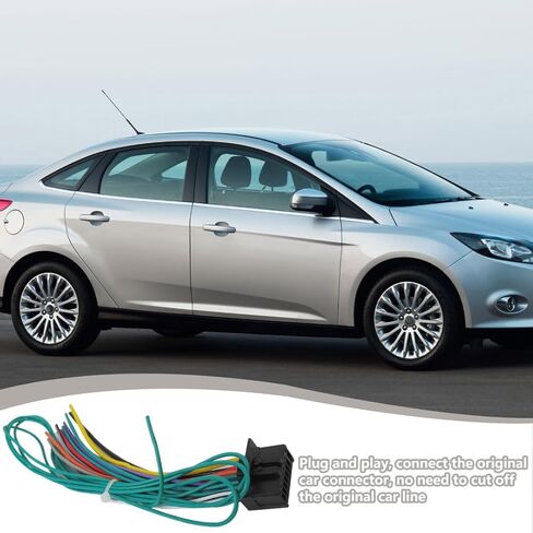 USONLINE911 استبدال سيارة راديو تسخير راديو راديو كبل توصيل توصيل توصيل بايونير AVH-G225BT AVH-P4000DVD AVH-P5400DVD AVH-P8450BT AVH-W4400NEX AVH-W4500NEX AVH-X1550DVD in Saudi Arabia