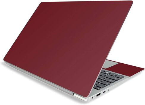 Maysyskins Skin for Lenovo Ideapad S340 15 "(2019) - Solid Burgundy | حماية ودائمة وفريدة من نوعها في فينيل بافل | سهلة التطبيق وإزالة وتغيير الأنماط | مصنوعة في الولايات المتحدة الأمريكية in Saudi Arabia