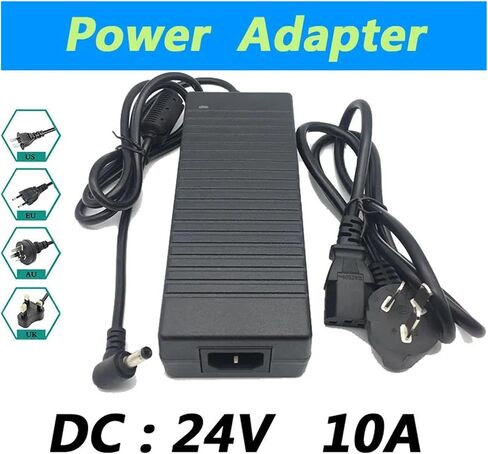 10A AC100-240V to DC 24V Power Adapter(24V_UK Plug) in Saudi Arabia