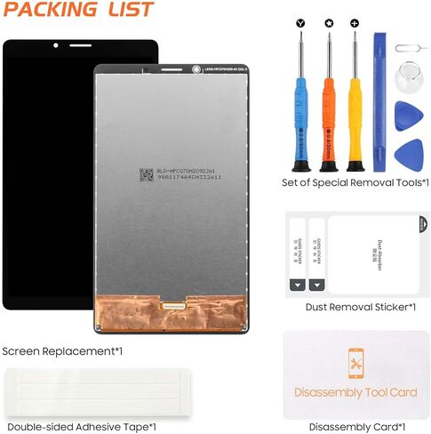 للحصول على علامة تبويب Lenovo M7 2019 ، استبدال شاشة Gen 2nd لـ Lenovo TB-7305F TB-7305X TB-7305I LCD DISTRATION DISTRED DISITIZER REAPBLY ASSERCL in Saudi Arabia