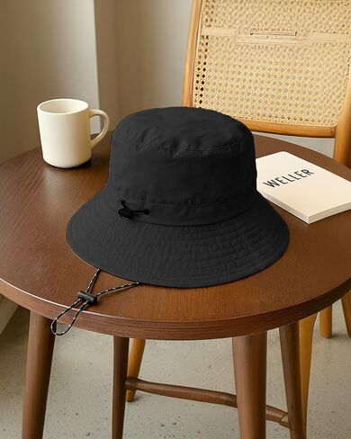 Packable Bucket Hat for Men & Women, Quick Dry Waterproof/Foldable Wide Brim Travel Hat for Outdoor/Beach/Hiking in Saudi Arabia