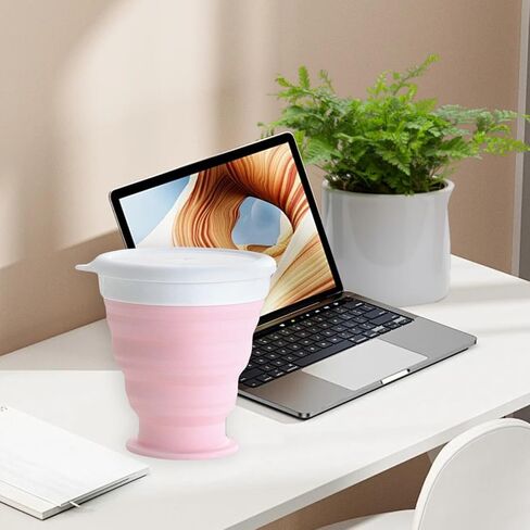 200ml Collapsible Water Bottles Silicone Mug Cup Camping Cups for Traveling Hiking Outdoor Sports Home Office Portable Drinking Water Travel Reusable Cups in Saudi Arabia