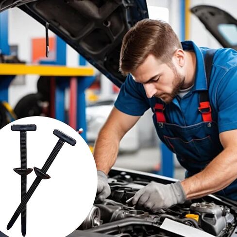 Nylon Universal Cable Tie Buckle, 2025 New Heavy Duty Self-Locking Nylon Zip Ties Holder, Car Plastic nylon Zip Ties, Multipurpose Plastic Cable Ties Tool for Car Daily Repair Quick Fix(100pcs) in Saudi Arabia