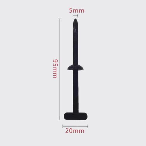 Nylon Universal Cable Tie Buckle, 2025 New Heavy Duty Self-Locking Nylon Zip Ties Holder, Car Plastic nylon Zip Ties, Multipurpose Plastic Cable Ties Tool for Car Daily Repair Quick Fix(100pcs) in Saudi Arabia