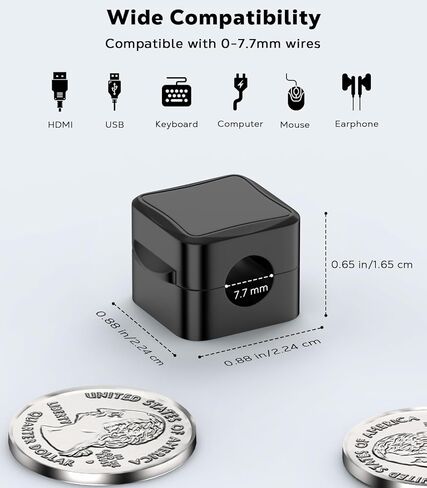 Moko 6 Pack Magnetic Cable Clips ، تحت إدارة الكابلات المكتبية ، حامل الحبل المغناطيسي اللاصق ، منظم حارس سلك الحبل المغناطيسي من أجل Nightstand Desk Office Car Glass ، ORG+PPL+Blu in Saudi Arabia