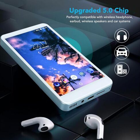 مشغل MP4 ، مشغل MP3 256 جيجا بايت مع Bluetooth 5.0 ، مسبقًا من سبوتيفي كيدز ، سبوتيفي ، مسموع ، موسيقى ومشغل موسيقى HIFI المحمولة مع راديو الكاميرا FM in Saudi Arabia