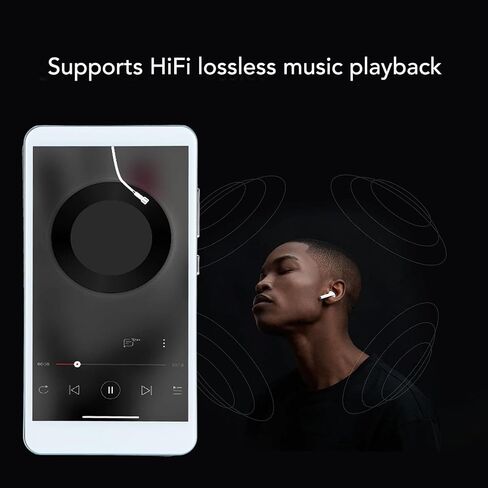 مشغل MP4 ، مشغل MP3 256 جيجا بايت مع Bluetooth 5.0 ، مسبقًا من سبوتيفي كيدز ، سبوتيفي ، مسموع ، موسيقى ومشغل موسيقى HIFI المحمولة مع راديو الكاميرا FM in Saudi Arabia