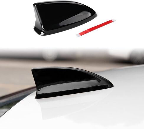 for 11th Gen Civic Accessories Antenna Topper Cover Shark Fin Decoration Compatible with Honda Civic 2022 2023 2024 2025 2026 (Glossy Black) in Kuwait