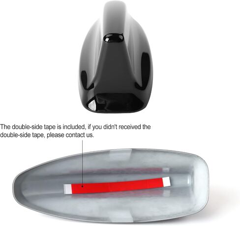 for 11th Gen Civic Accessories Antenna Topper Cover Shark Fin Decoration Compatible with Honda Civic 2022 2023 2024 2025 2026 (Glossy Black) in Kuwait