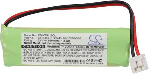 VINTRONS 500mAh Battery for VTech LS-6117-2, LS-6125, LS-6125-2, LS-6125-3, LS-6125-4, in Saudi Arabia
