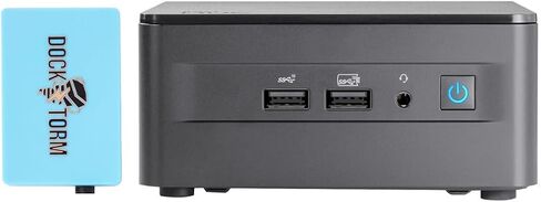 Intel NUC 13 Pro Tall ، Asus NUC 13 Pro NUC13ANHI5 MINI PC (I5-1340P ، IRIS XE ، 2 Thunderbolt 4 ، WiFi 6E ، Bluetooth 5.3 ، RJ-45 ، 2 HDMI ، Barbone Unit) W/DKZ USB Expander in Saudi Arabia