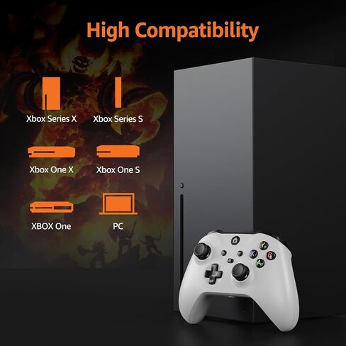 وحدة التحكم السلكية iwgame لـ Xbox One ، دعم وظيفة Turbo مع مقبس صوت 3.5 مم ، وحكم ألعاب متوافق مع Xbox One/X-One S/X ، X-Series S/X/Android/iOS/PC in Kuwait