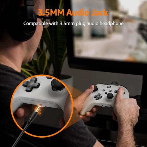 وحدة التحكم السلكية iwgame لـ Xbox One ، دعم وظيفة Turbo مع مقبس صوت 3.5 مم ، وحكم ألعاب متوافق مع Xbox One/X-One S/X ، X-Series S/X/Android/iOS/PC in Kuwait