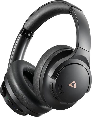 1MII Y8 سماعات إلغاء الضوضاء النشط ، سماعات الرأس اللاسلكية فوق Bluetooth 5.3 ، صوت LDAC HI-RES ، وقت اللعب 75 ساعة مع وضع شفاف للعمل/السفر/المنزل/المكتب in Saudi Arabia
