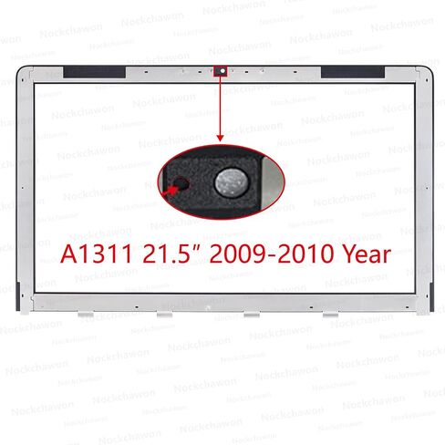 A1311 شاشة LCD جديدة غطاء لوحة زجاجية أمامية 922-9117 922-9343 استبدال IMAC 21.5 بوصة A1311 LCD الأمامي (2011 سنة) in Saudi Arabia