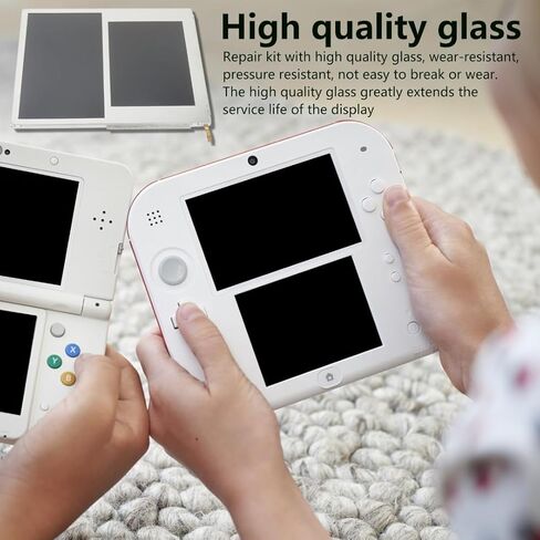 Replacement Upper Lower LCD Touch Screen Top & Bottom Repair for Nintendo 2DS in Saudi Arabia