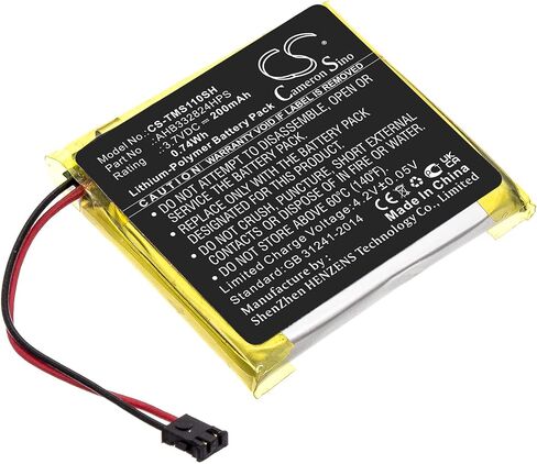 Cameron Sino Battery for Tomtom Spark Cardio + Music GPS PN: Tomtom AHB332824HPS 200MAH / 0.74WH in Saudi Arabia