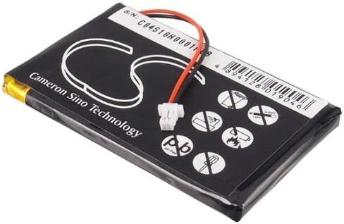 1250mAh/3.7v بطارية متوافقة مع Garmin Nuvi 300 ، 300T ، 310 ، 310D ، 310T ، 350 ، 350T ، 360 ، 360T ، 370 ، FIT P/N: 010-00538-78 ، 361-00019-02 ، 361-00019-06 ، IA2B309C4B32 in Saudi Arabia