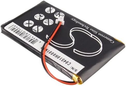 1250mAh/3.7v بطارية متوافقة مع Garmin Nuvi 300 ، 300T ، 310 ، 310D ، 310T ، 350 ، 350T ، 360 ، 360T ، 370 ، FIT P/N: 010-00538-78 ، 361-00019-02 ، 361-00019-06 ، IA2B309C4B32 in Saudi Arabia