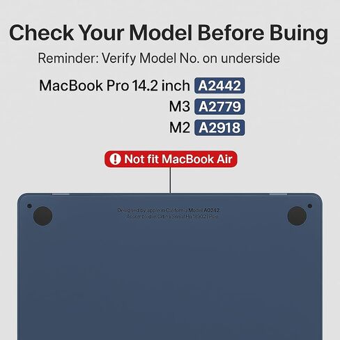 Privacy Screen for 14.2 Inch MacBook Pro – Magnetic Anti-Spy Filter for MacBook Pro 14″ M1/M2/M3 (Model A2442 A2779 A2918), Anti-Blue Light, Scratch Resistant, 16:10 Aspect Ratio (312×208mm) in Saudi Arabia