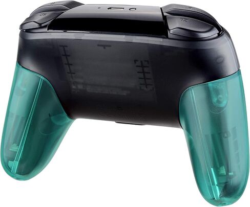 eXtremeRate Transparent Clear Replacement Handle Grips for Nintendo Switch Pro Controller, DIY Hand Grip Shell for Nintendo Switch Pro - Controller NOT Included in Saudi Arabia