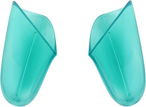 eXtremeRate Transparent Clear Replacement Handle Grips for Nintendo Switch Pro Controller, DIY Hand Grip Shell for Nintendo Switch Pro - Controller NOT Included in Saudi Arabia