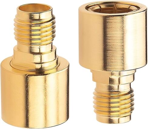 DC-12GHz SMA Male Push-On to SMA Temale RF Adapter Plug Testing (2pcs) in Kuwait
