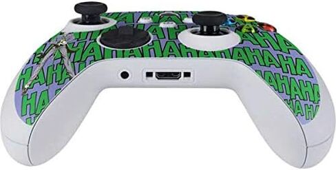 Skinit Decal Gaming Skin Compatible with Xbox Series S Controller - Officially Licensed The Dark Knight Joker face Design in Saudi Arabia