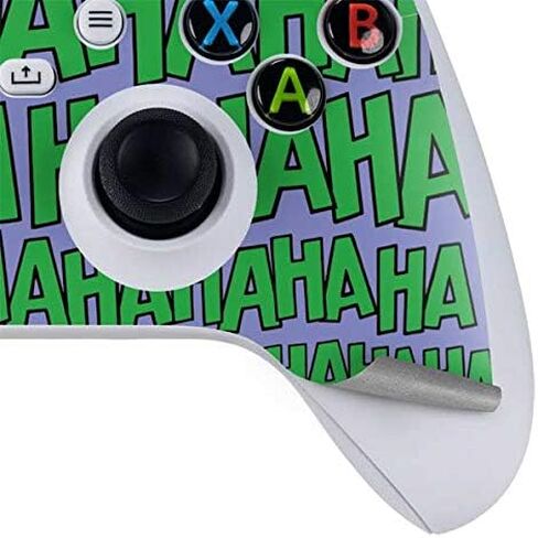 Skinit Decal Gaming Skin Compatible with Xbox Series S Controller - Officially Licensed The Dark Knight Joker face Design in Saudi Arabia